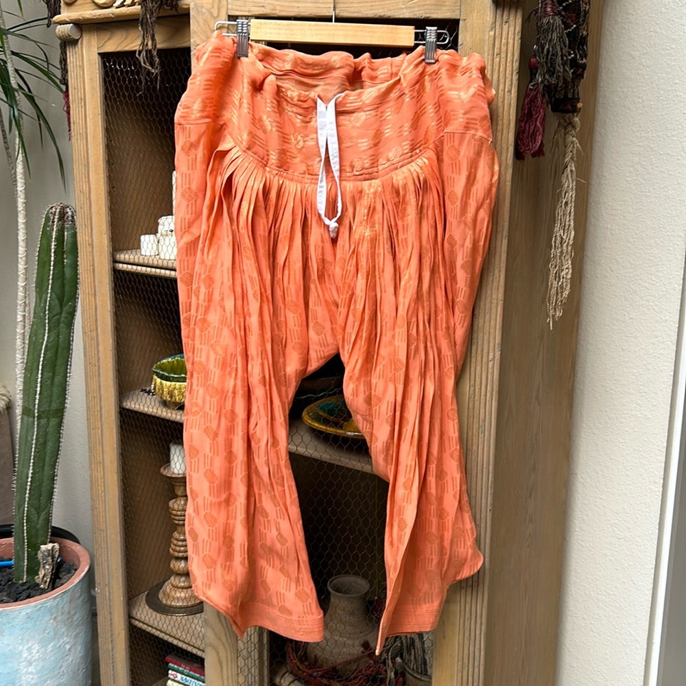 Orange Harem Pants
